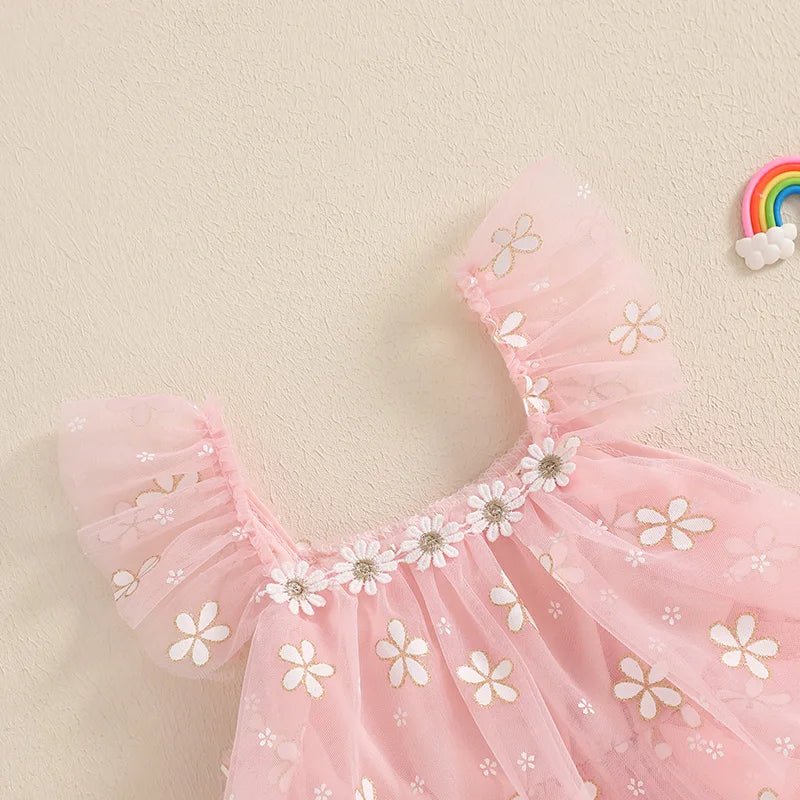 Vestido Tule Margarida Babadinhos | 6M-4 Anos